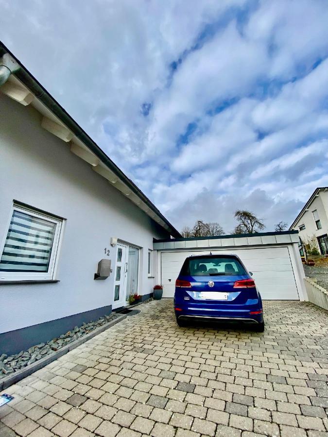 Moderne Ferienwohnung Seeblick Freudenberg  Kültér fotó