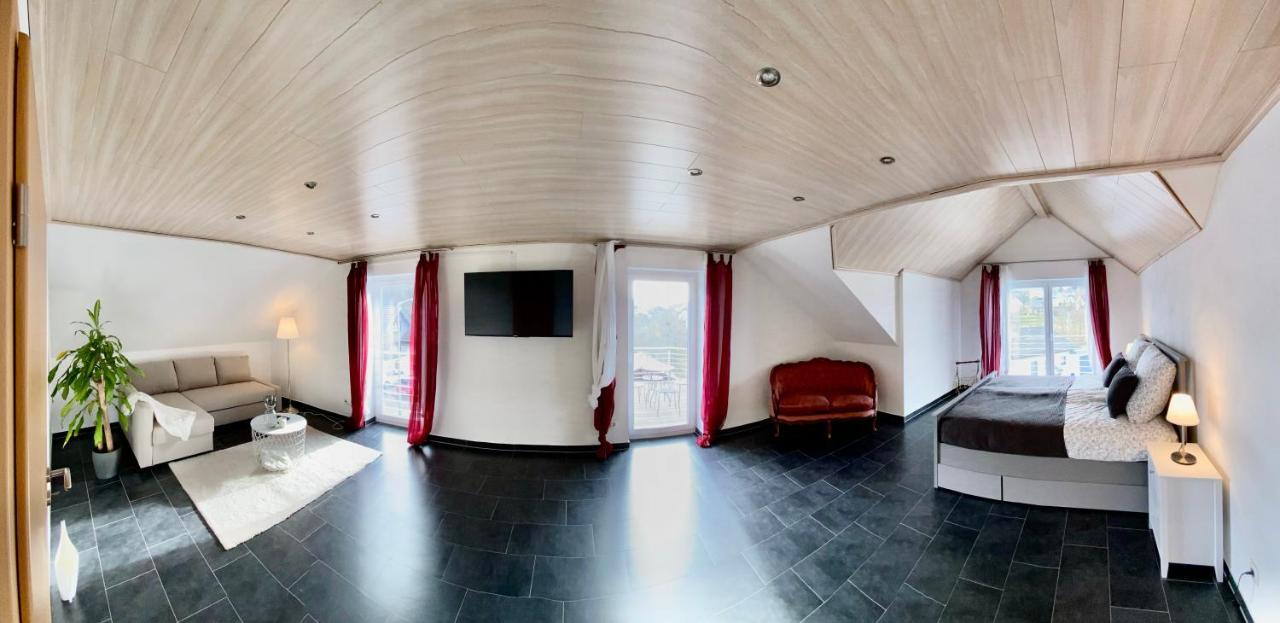 Moderne Ferienwohnung Seeblick Freudenberg  Kültér fotó